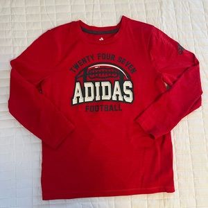 Adidas Long-Sleeve Football Tee